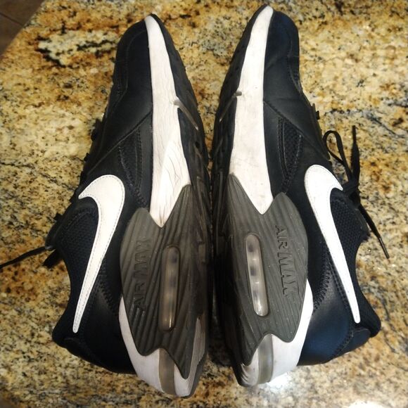 Nike Air Max Excee, CD4165-001, Black White, Mens Running Shoes, Size 13 - Picture 9 of 12